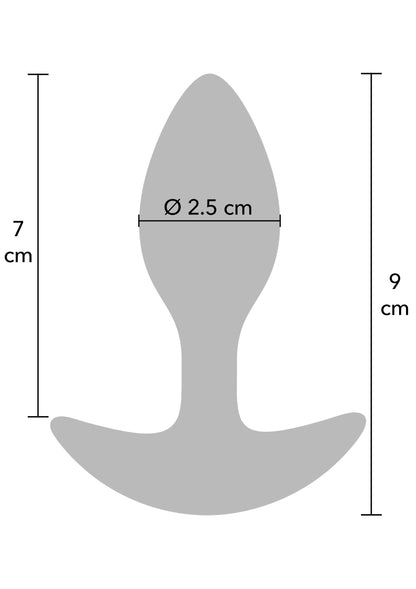 Weighted Anal Plug 90g BLACK - 2