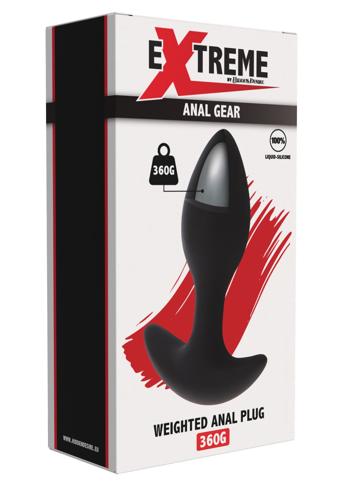 Weighted Anal Plug 360g BLACK - 1