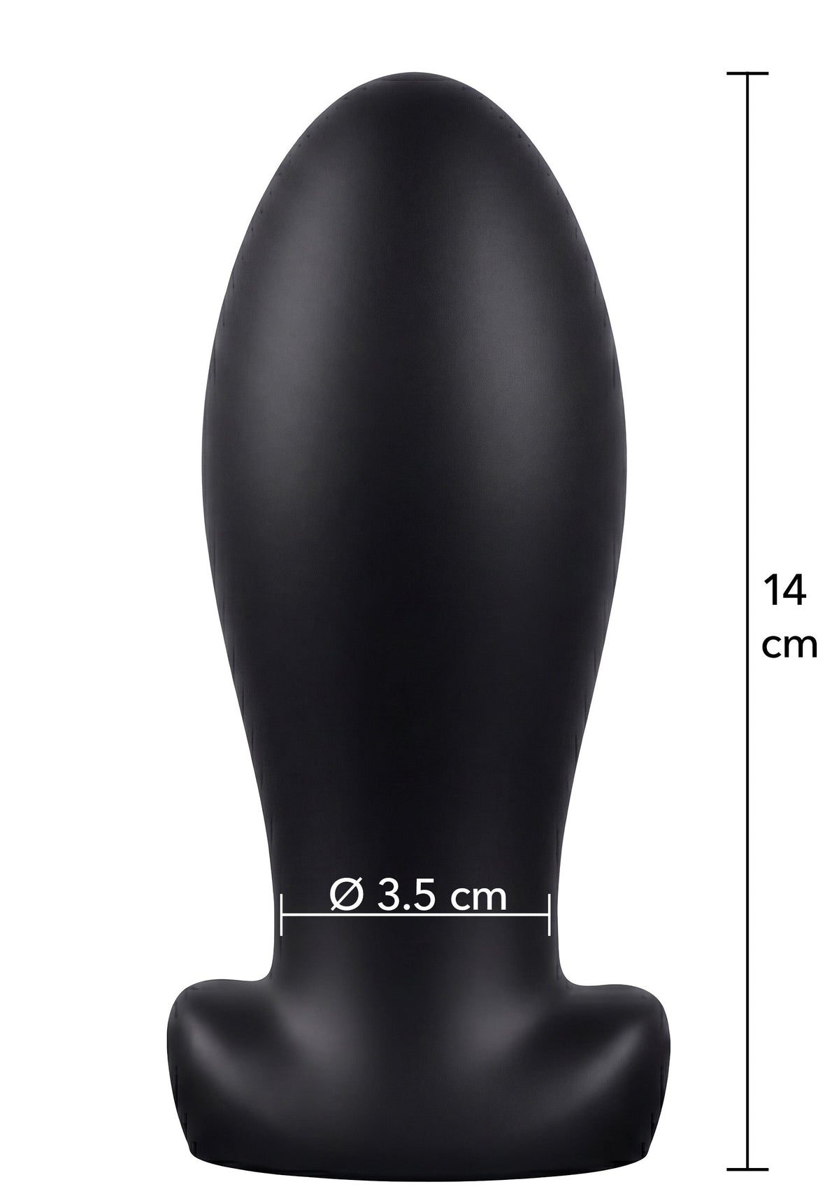 Heavy Anal Stretcher Plug M BLACK - 4