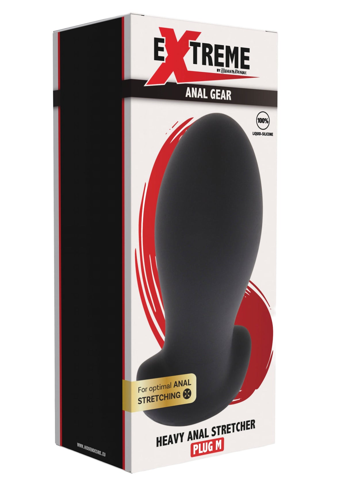 Heavy Anal Stretcher Plug M BLACK - 1