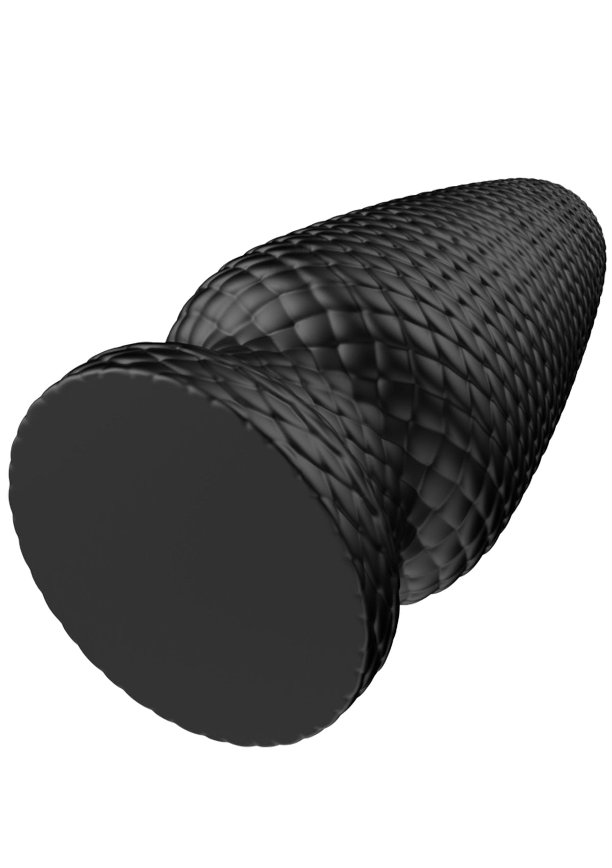 Giant Dragon Butt Plug PVC XXXL BLACK - 2