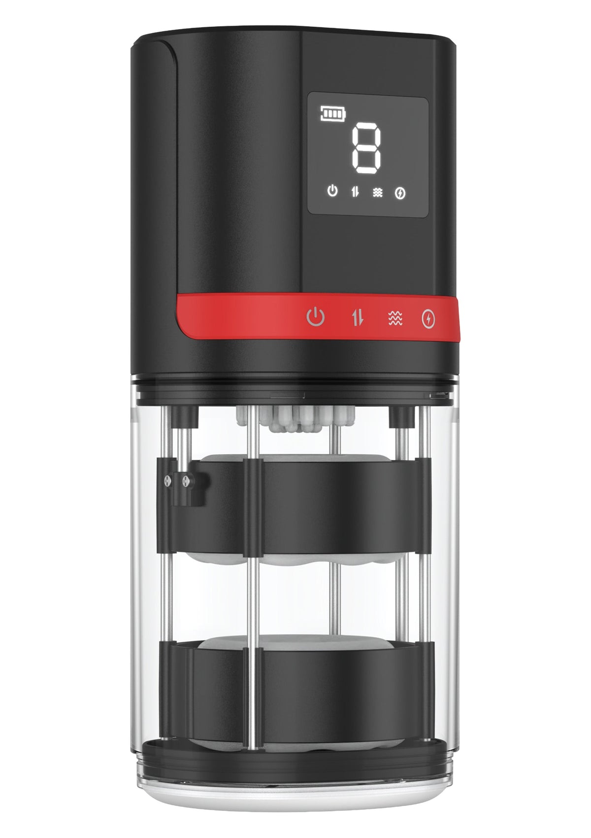 Hurricane Piston Pulse Masturbator BLACK - 2