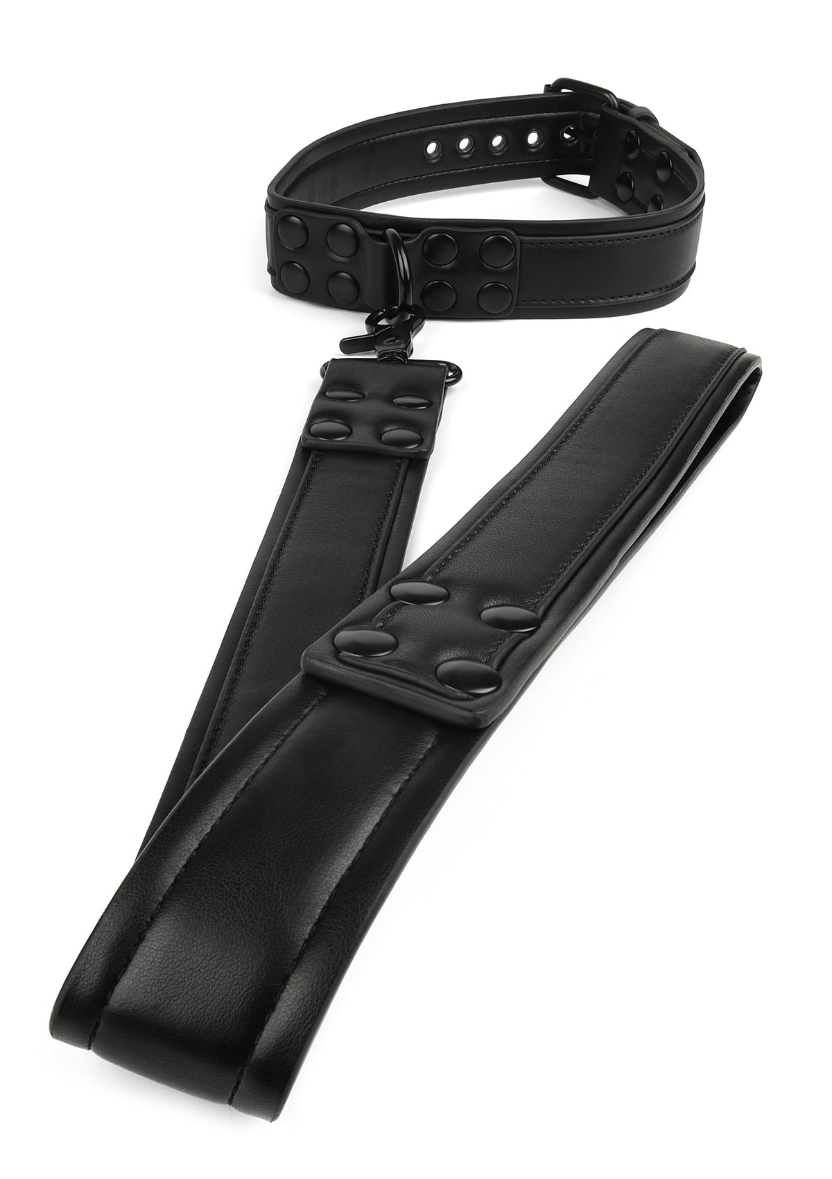 Signature Collar & Leash BLACK - 6