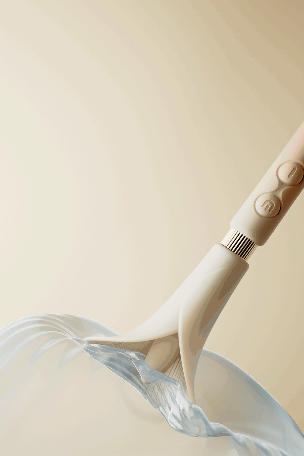 ZALO Calla Vibrating Stimulator WHITE - 0