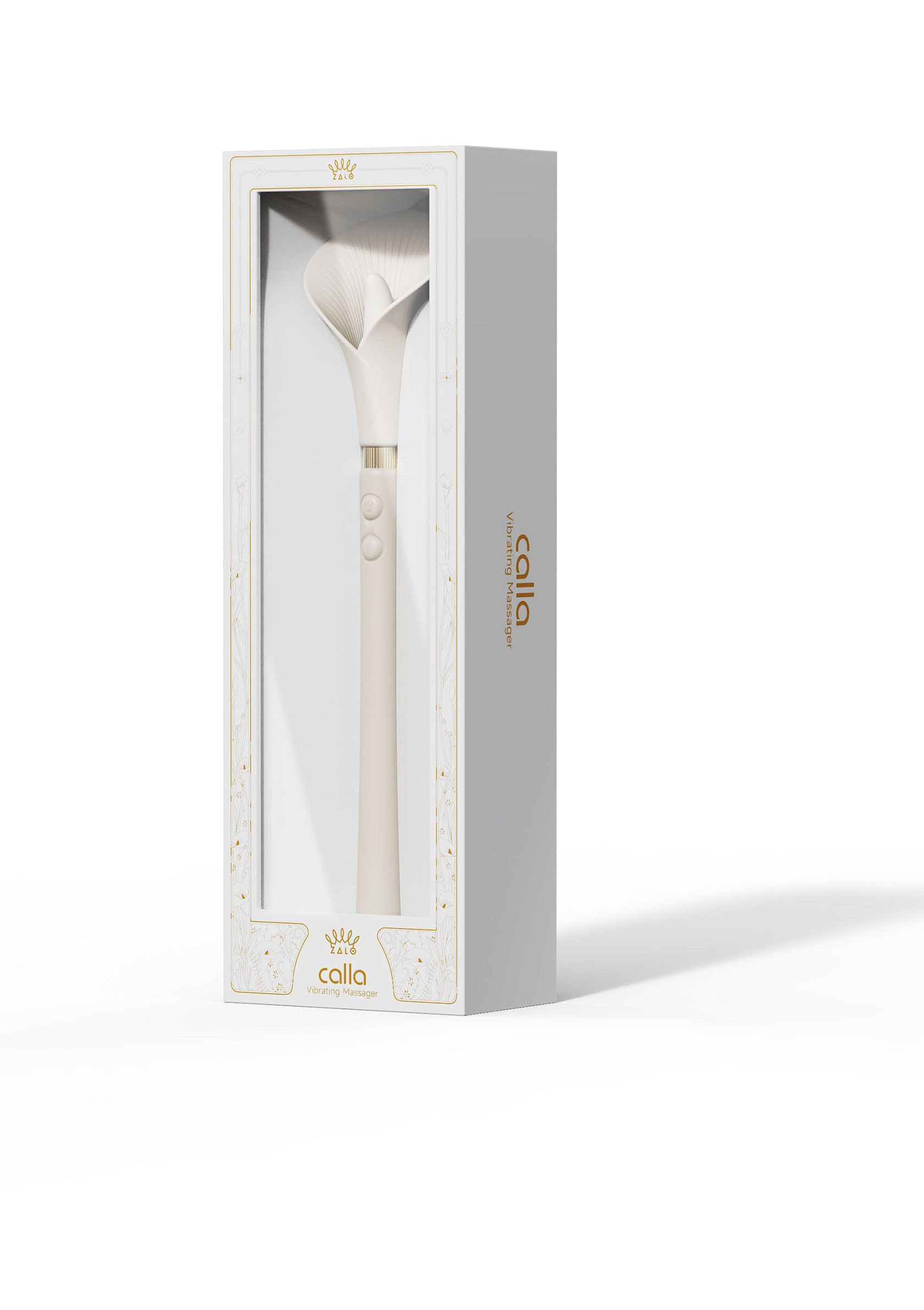 ZALO Calla Vibrating Stimulator WHITE - 4