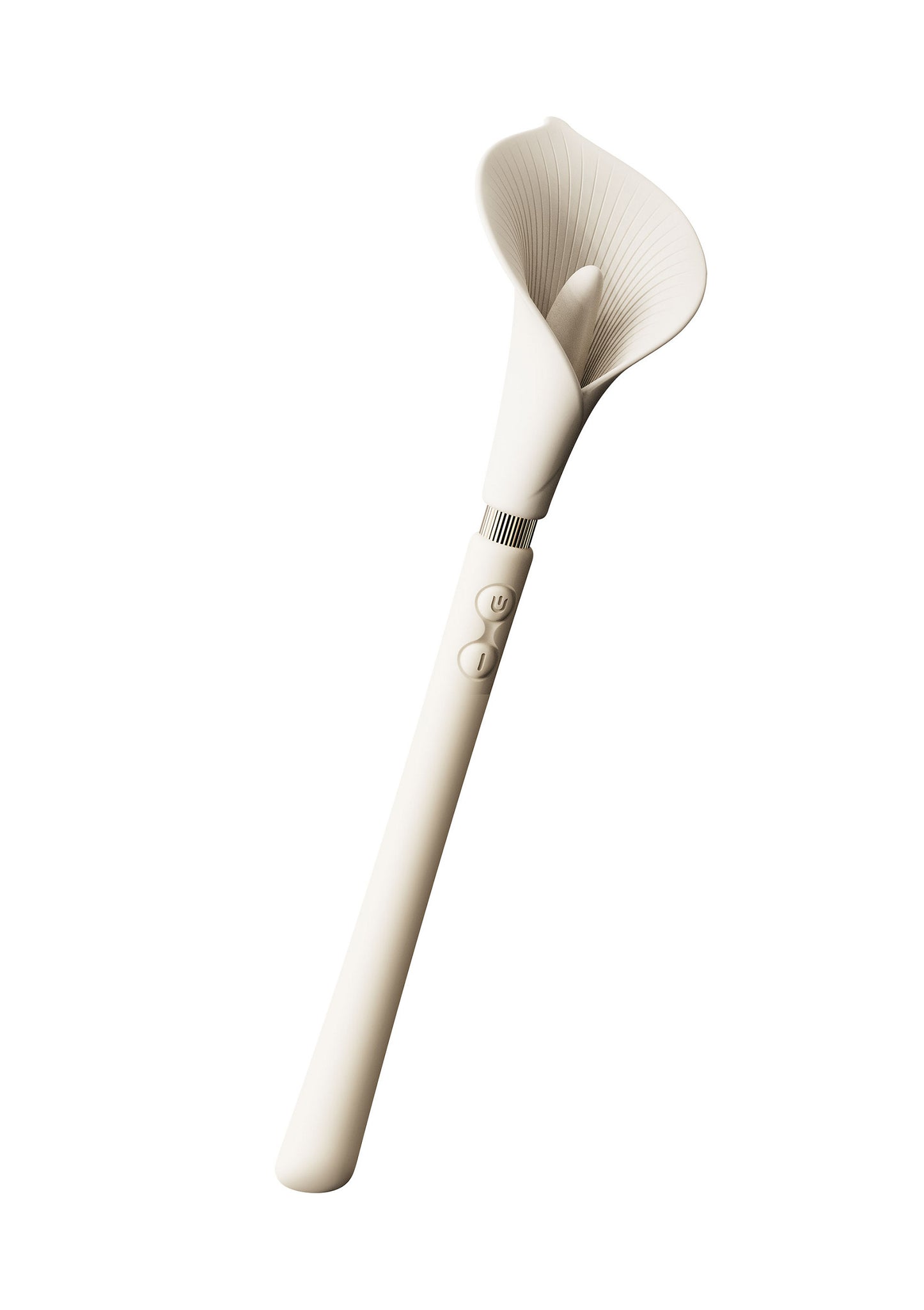 ZALO Calla Vibrating Stimulator WHITE - 2