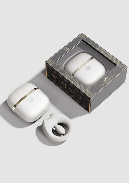 Apis Vibrating Couples Ring WHITE - 1