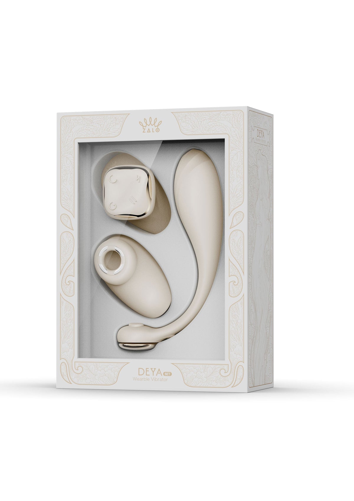 Deya Wearable Panty Vibrator WHITE - 1