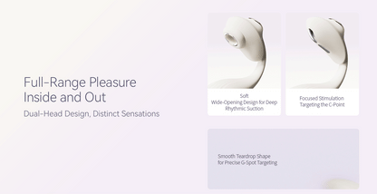 Deya Wearable Panty Vibrator WHITE - 18