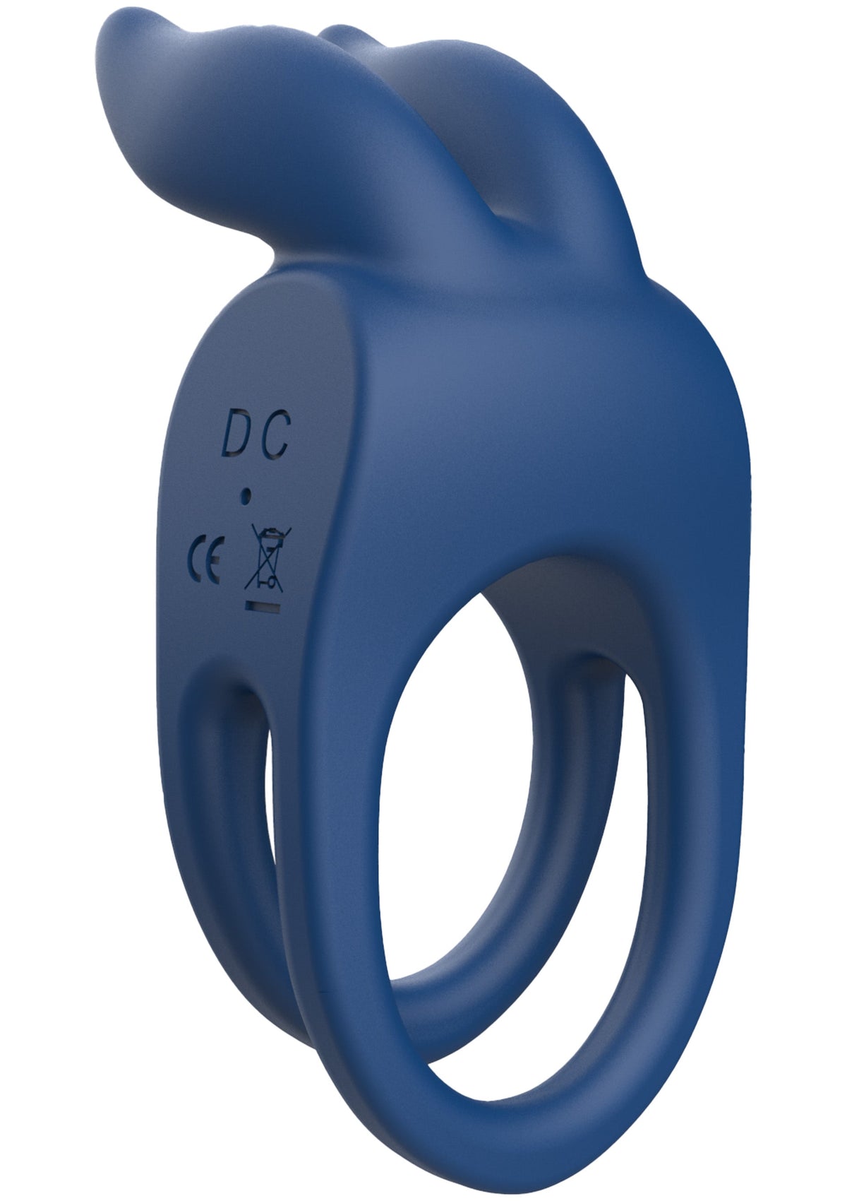 Fierce Rabbit Ring Vibrating + Remote BLUE - 2