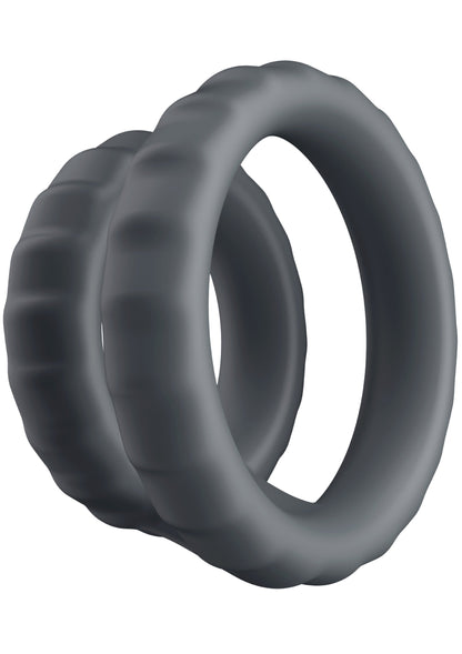 Bold Double Cock Cage GREY - 1