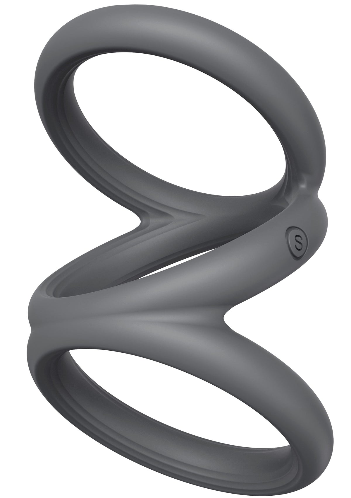 Triple Cock & Ball Sling Small GREY - 2
