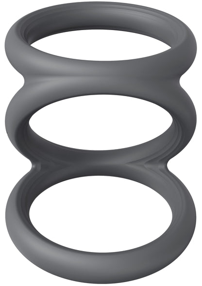 Triple Cock & Ball Sling Small GREY - 3