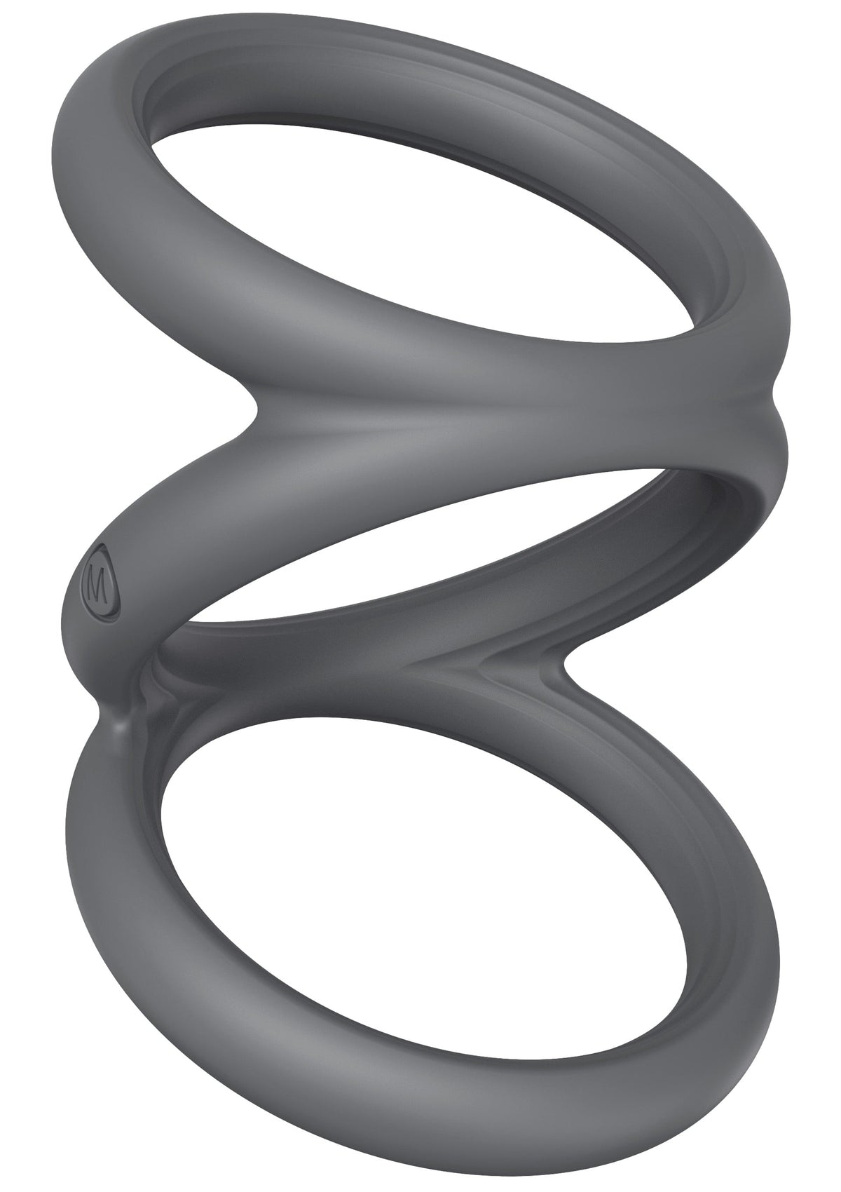Triple Cock & Ball Sling Medium GREY - 2