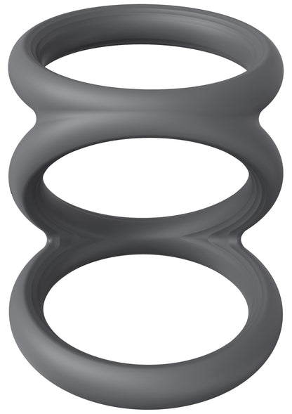 Triple Cock & Ball Sling Medium GREY - 3