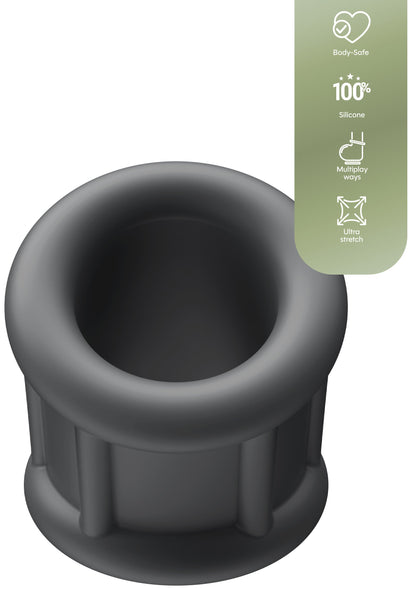 Ballbuster Scrotum Ring GREY - 0