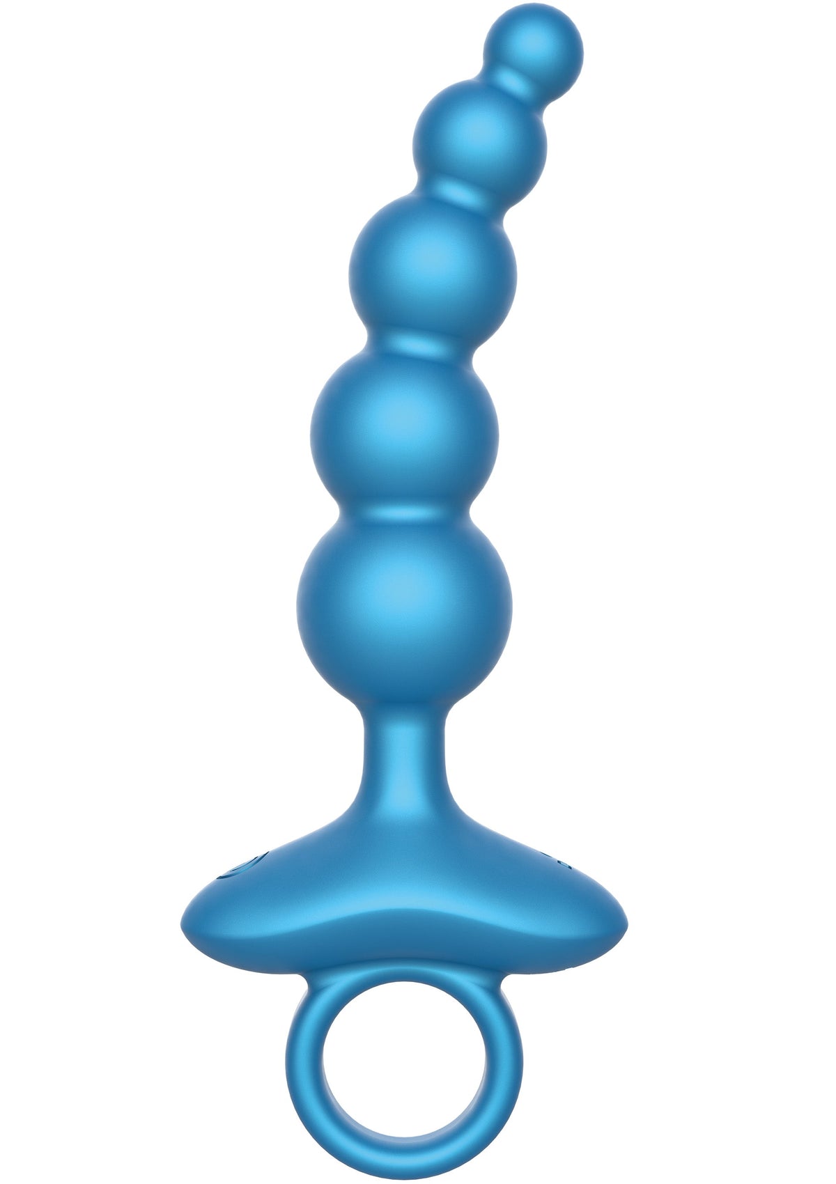 5 Balls Anal Plug Vibrating + Remote BLUE - 2