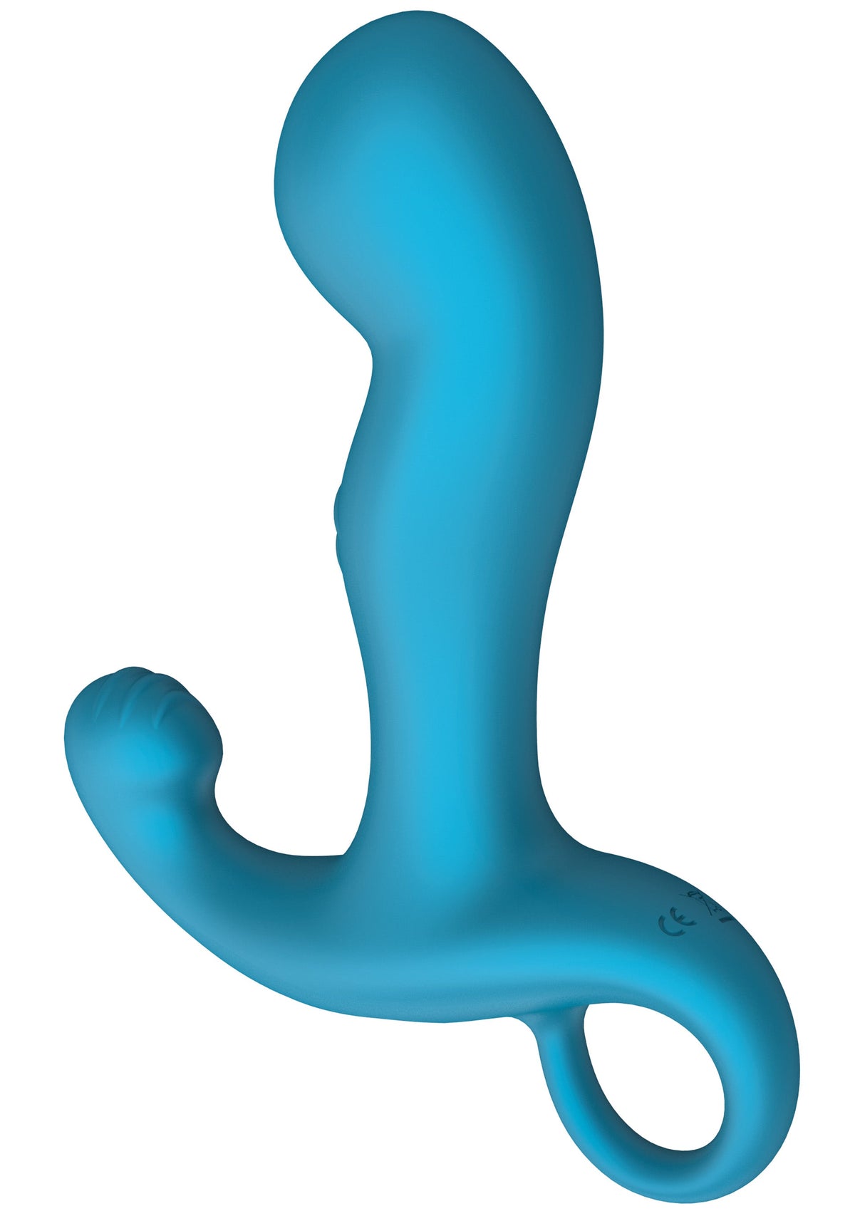P-spot Tapper Plug Vibrating + Remote BLUE - 2