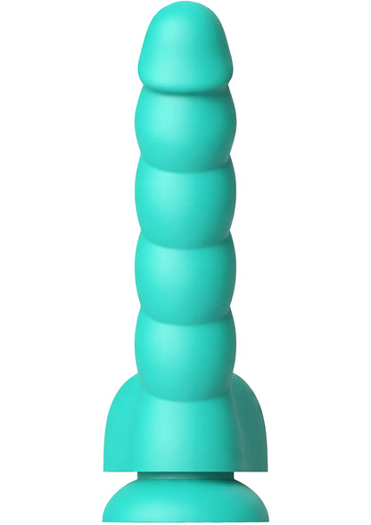 Spiral Tease Dildo Silicone S GREEN - 3