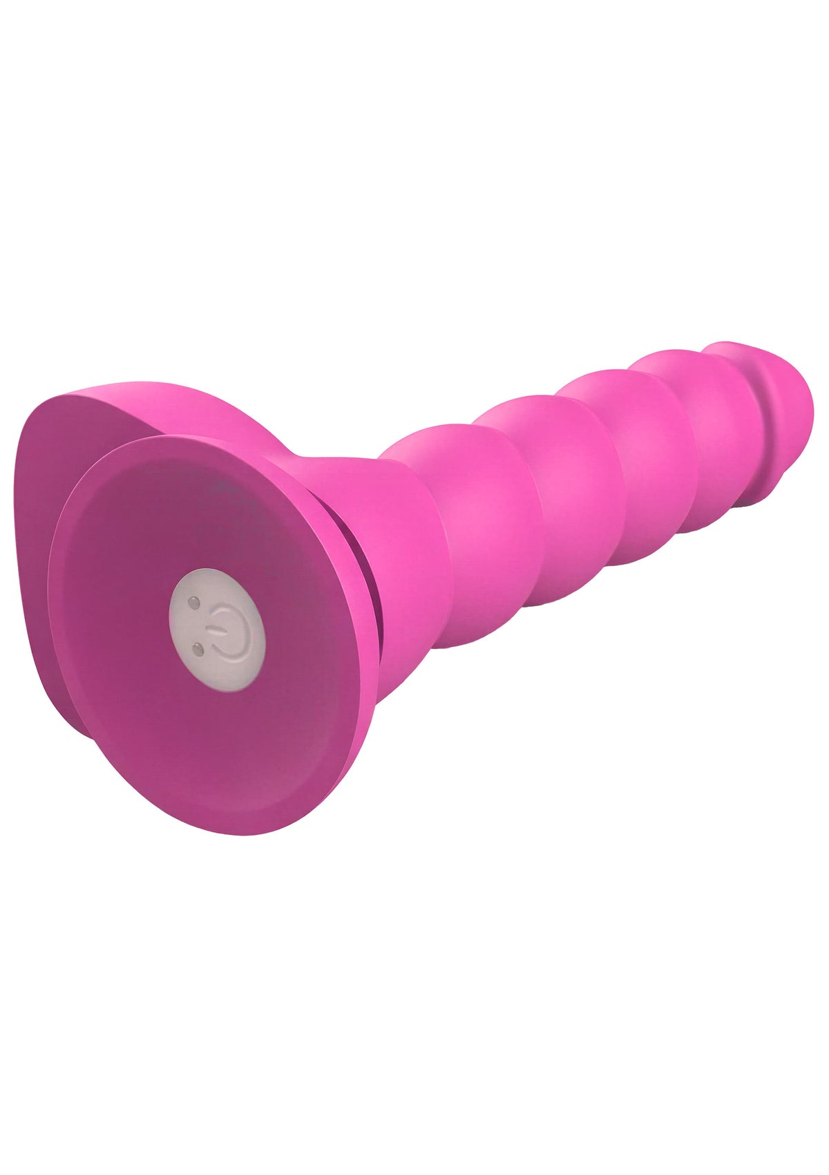 Spiral Tease Vibrating Dildo Silicone M PINK - 5
