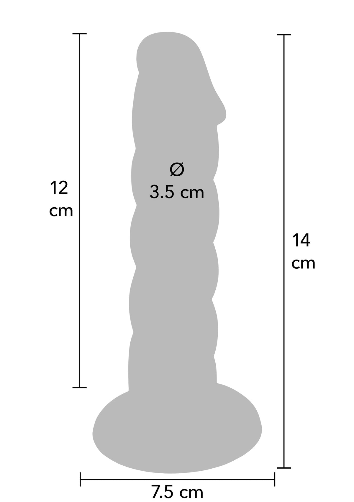 Spiral Tease Vibrating Dong Silicone S GREEN - 5