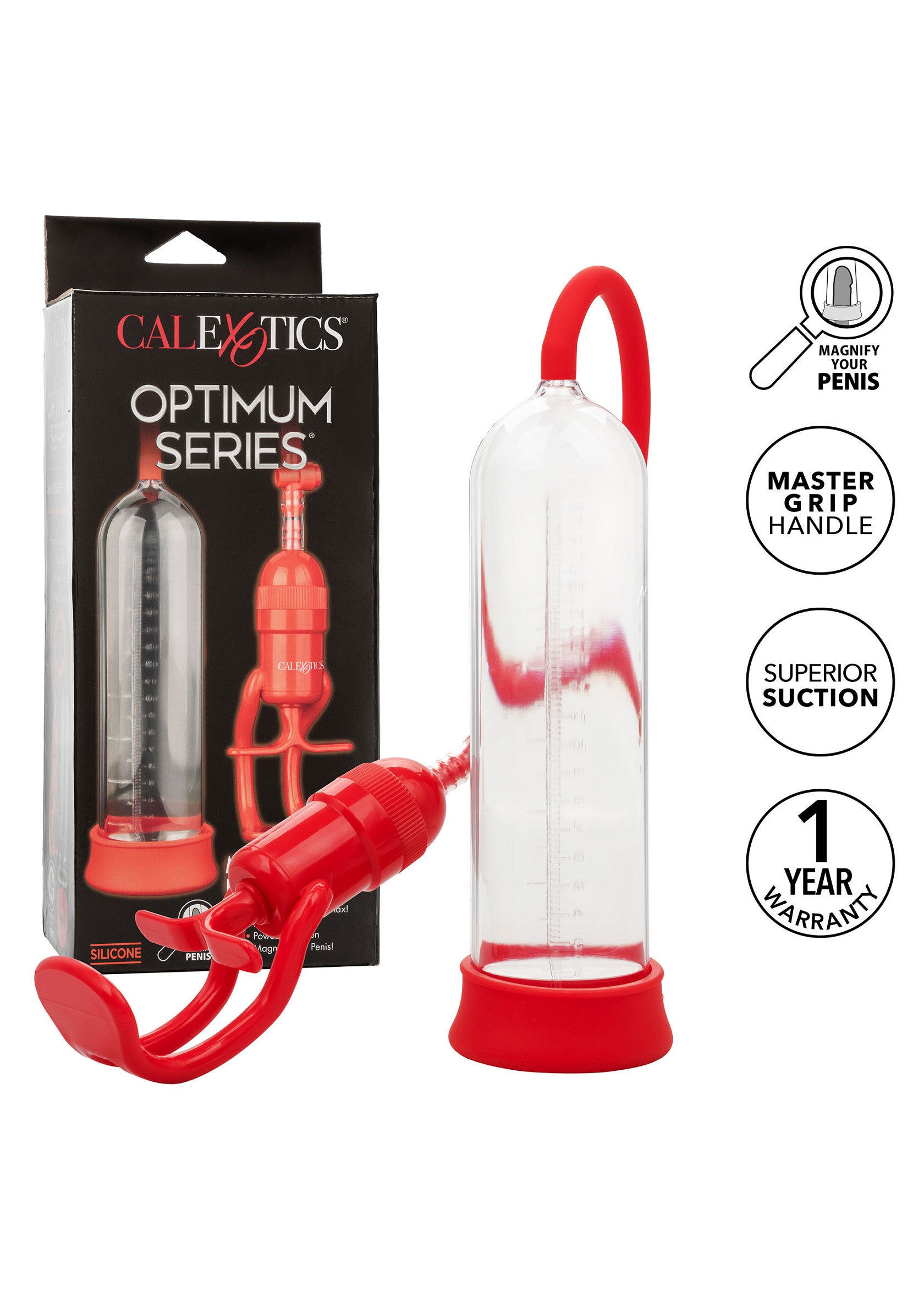 CalExotics Optimum Series Magnified Pump RED - 0