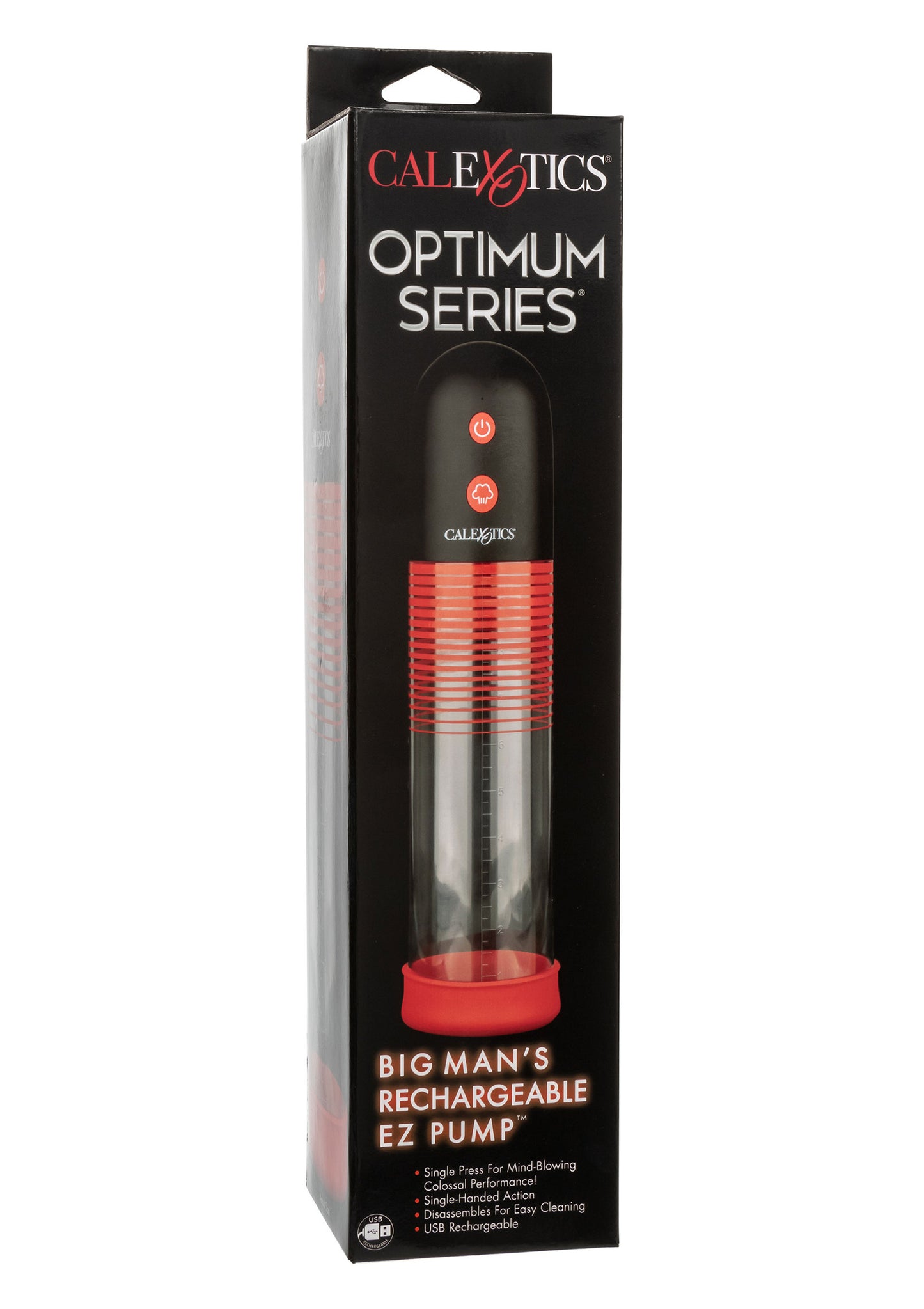 CalExotics Optimum Series Big Man’s EZ Pump RED - 0