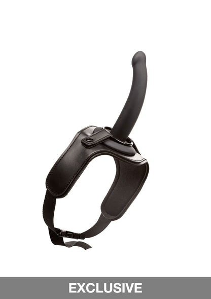 CalExotics Onyxxx Thigh Strap with Silicone Probe BLACK - 2