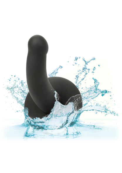 CalExotics Onyxxx Thigh Strap with Silicone Probe BLACK - 8