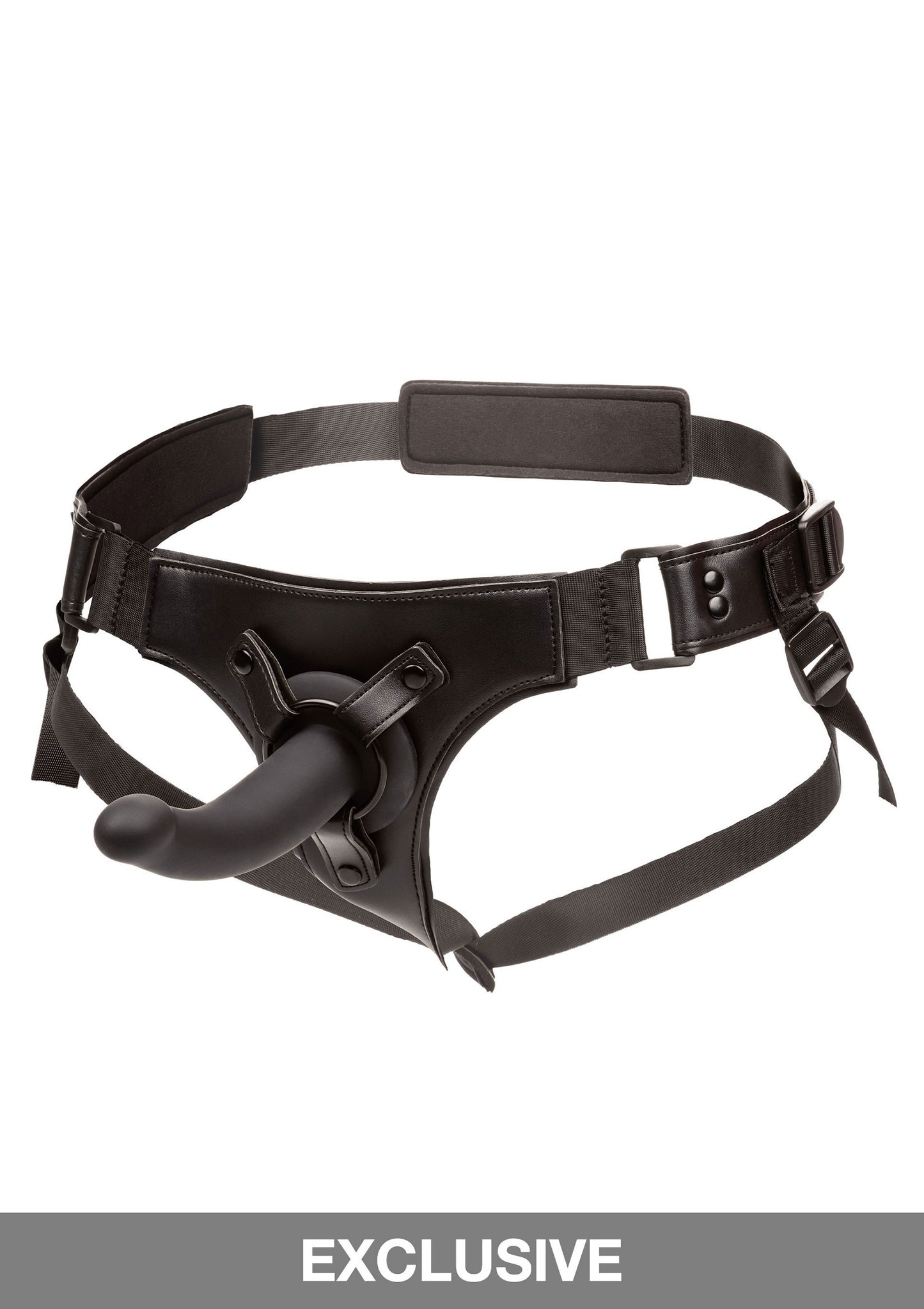 CalExotics Onyxxx Jock Strap with Silicone Probe BLACK - 1