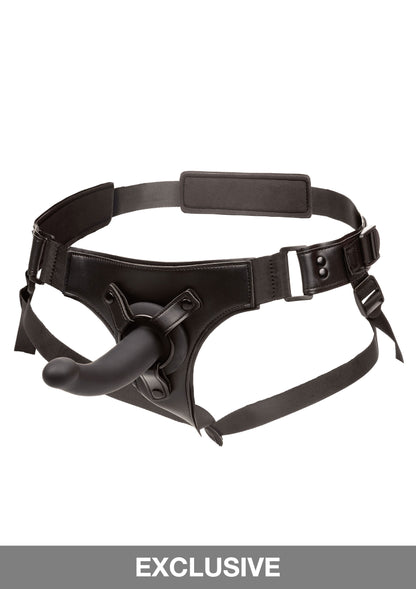 CalExotics Onyxxx Jock Strap with Silicone Probe BLACK - 1