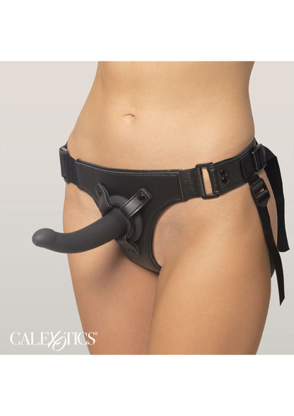 CalExotics Onyxxx Jock Strap with Silicone Probe BLACK - 5