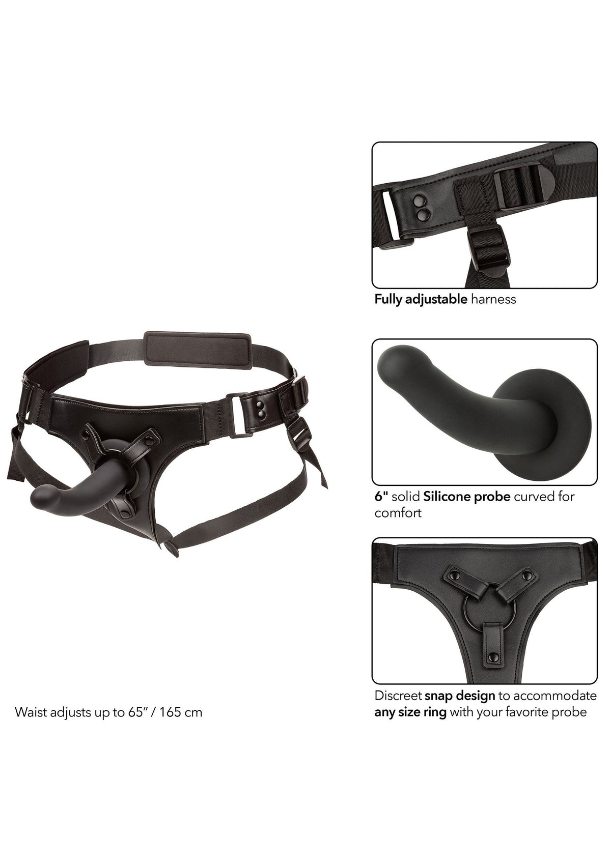 Jock Strap Silicone Probe BLACK - 6