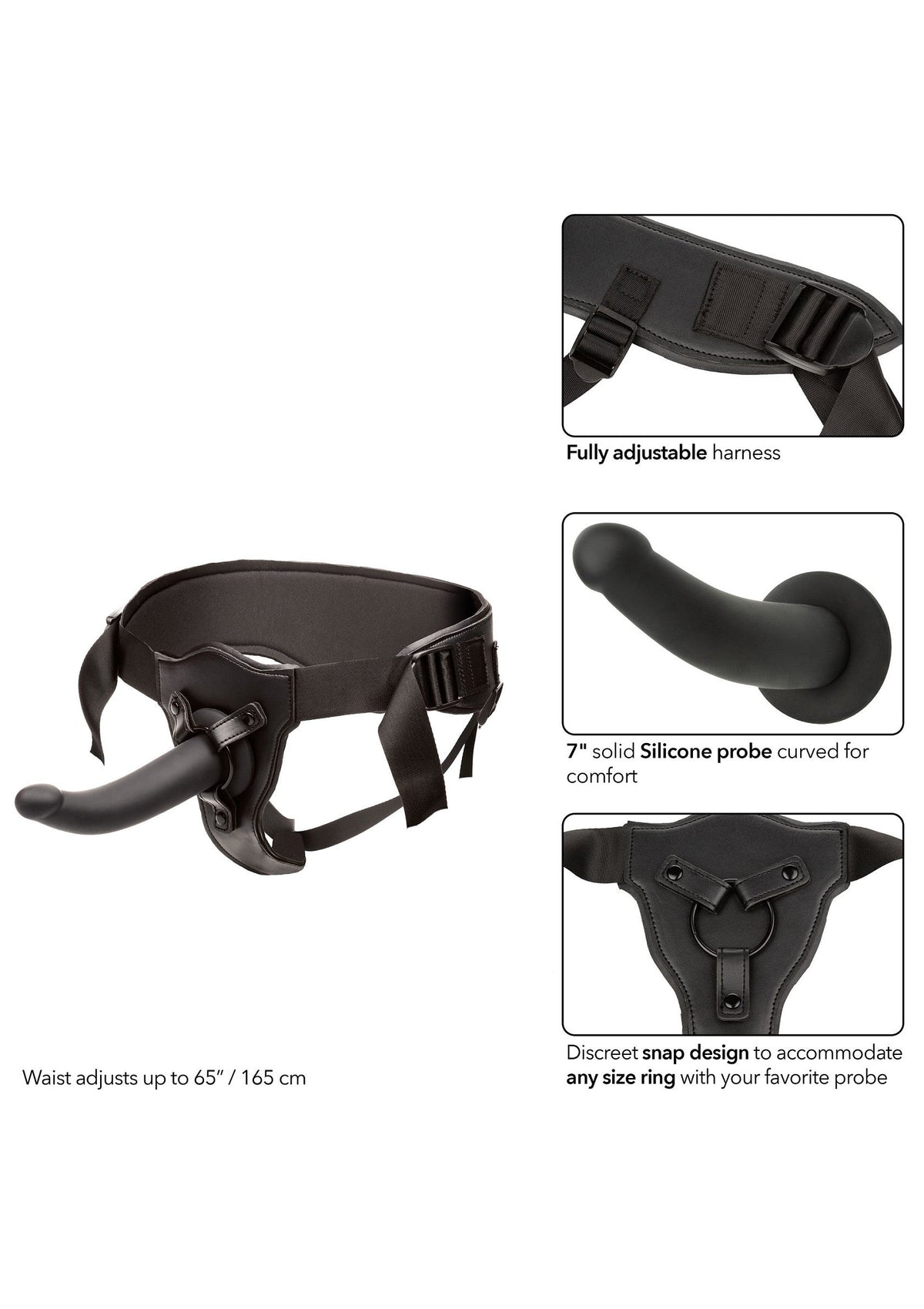 Support Strap Silicone Probe BLACK - 5