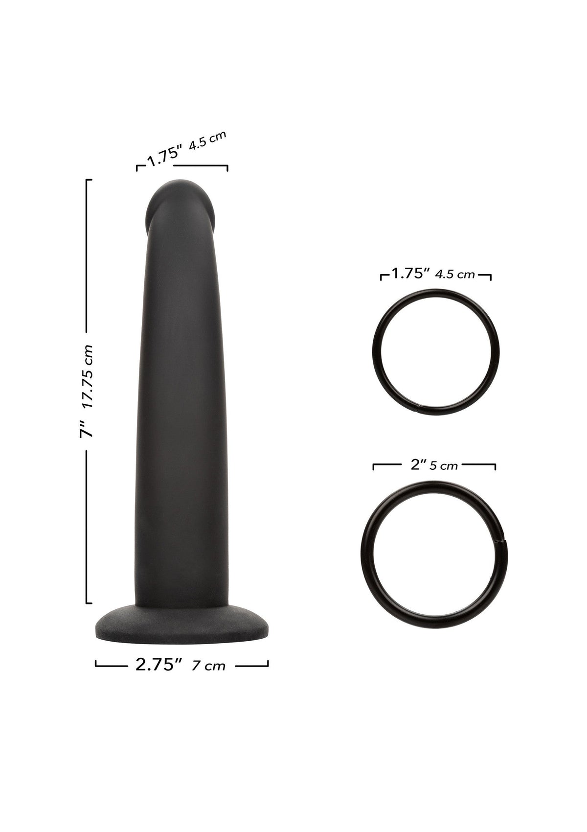 Support Strap Silicone Probe BLACK - 4
