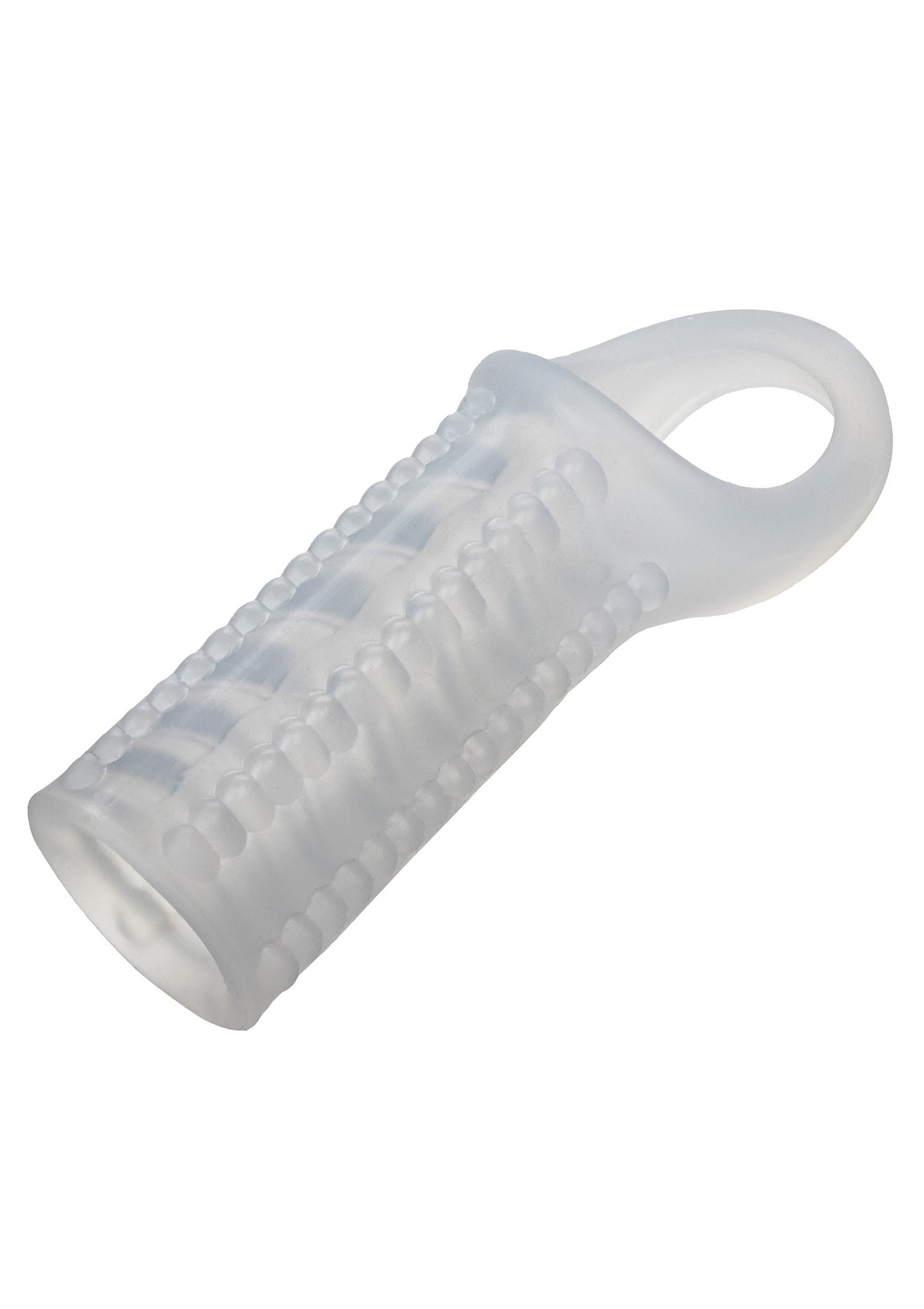 CalExotics Performance Maxx Liquid Silicone Reversible Sleeve TRANSPA - 4