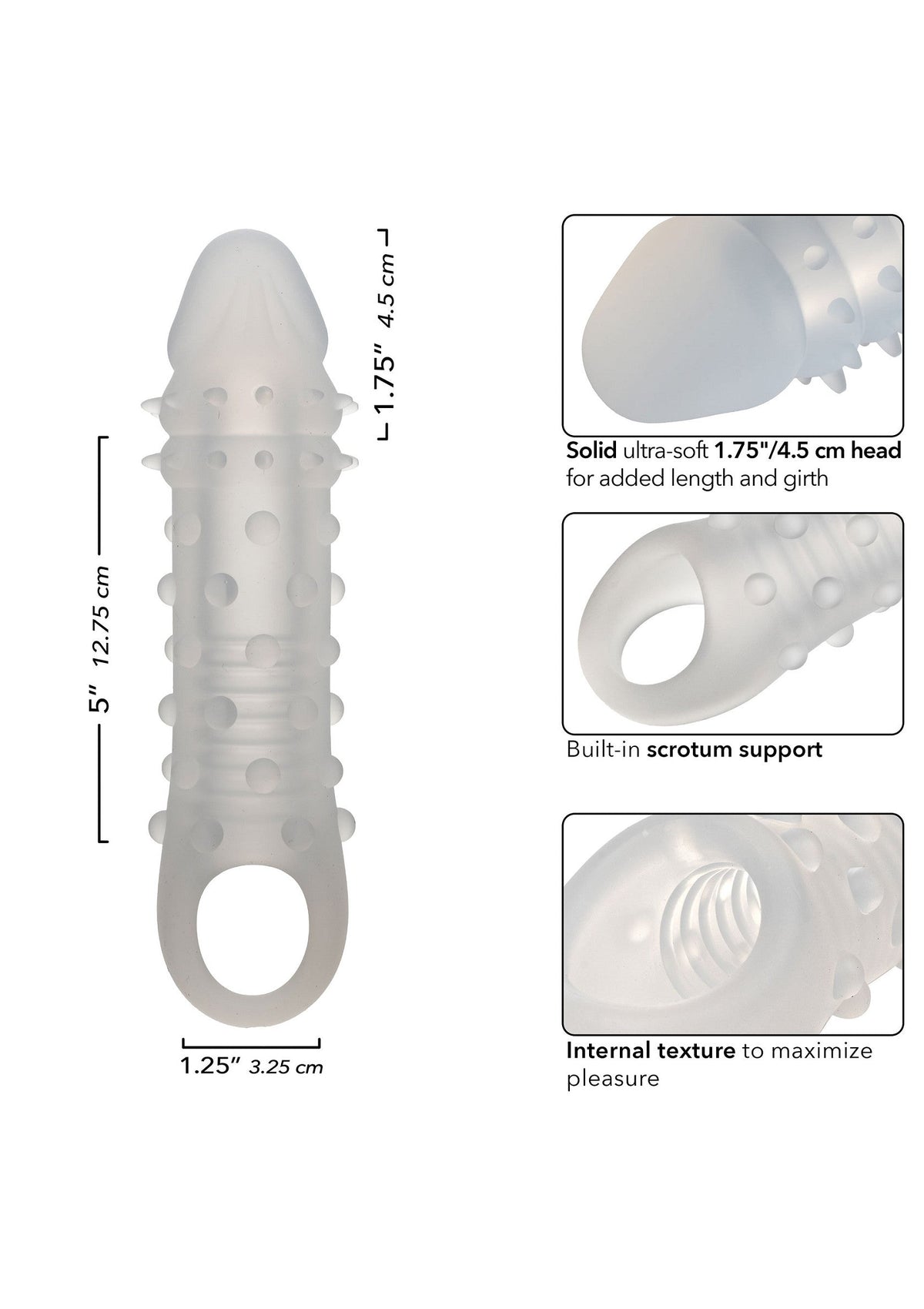 Liquid Silicone Adonis CLEAR - 3