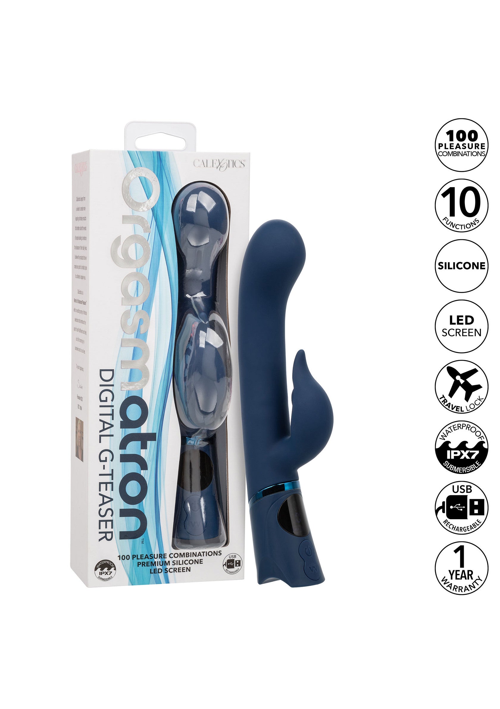 CalExotics Orgasmatron Digital G-Teaser BLUE - 2