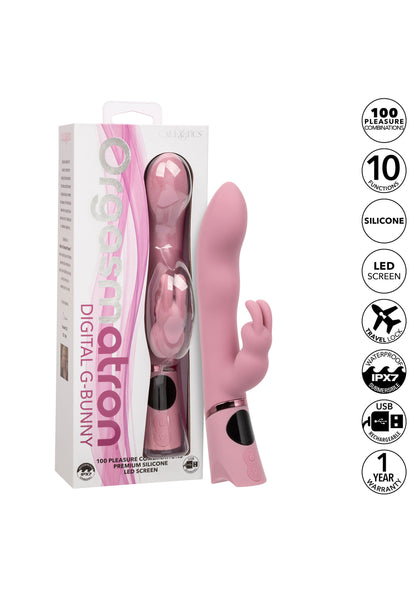 CalExotics Orgasmatron Digital G-Bunny PINK - 8