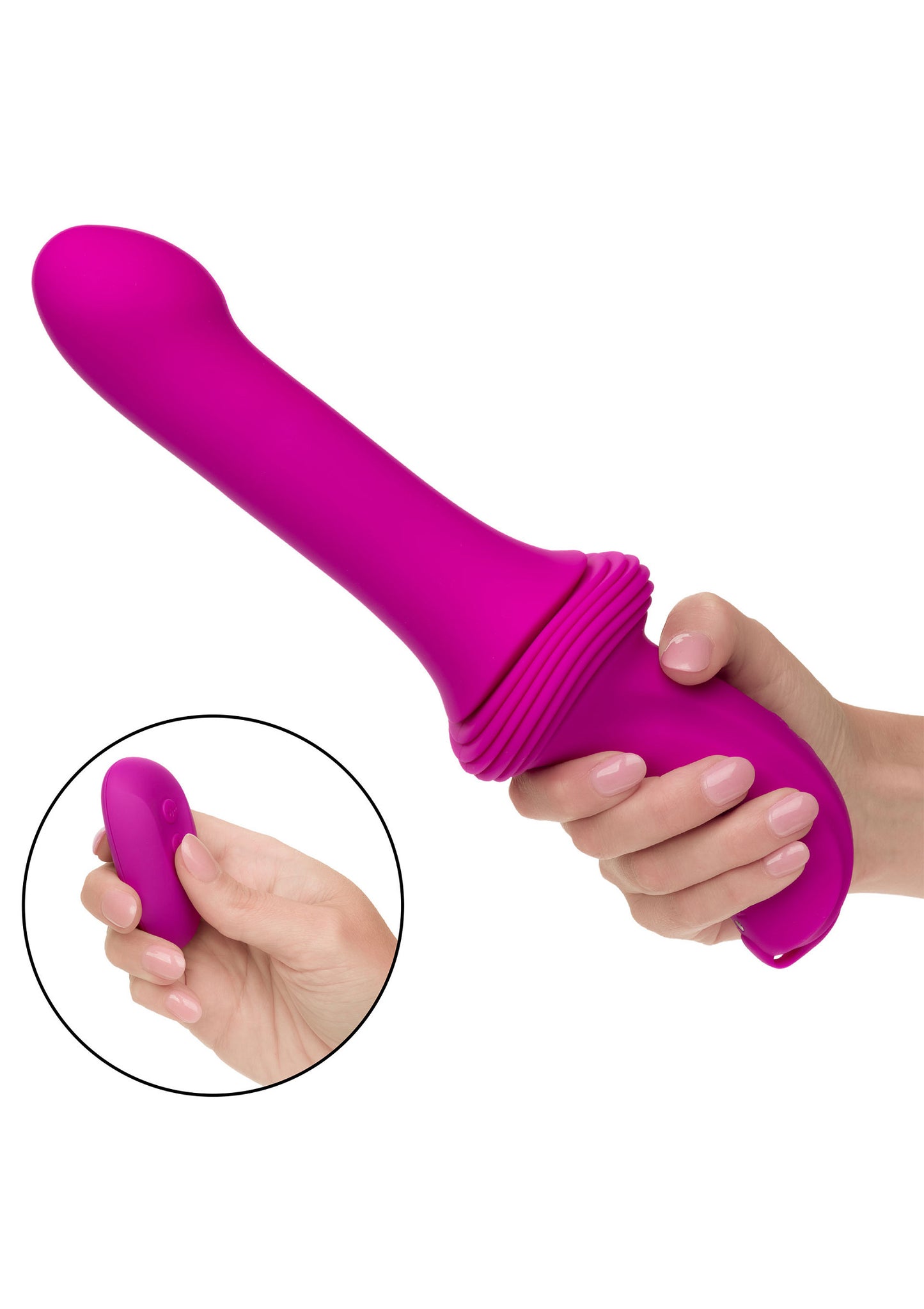 CalExotics Overdrive Sex Machine Smooth Thruster PINK - 2