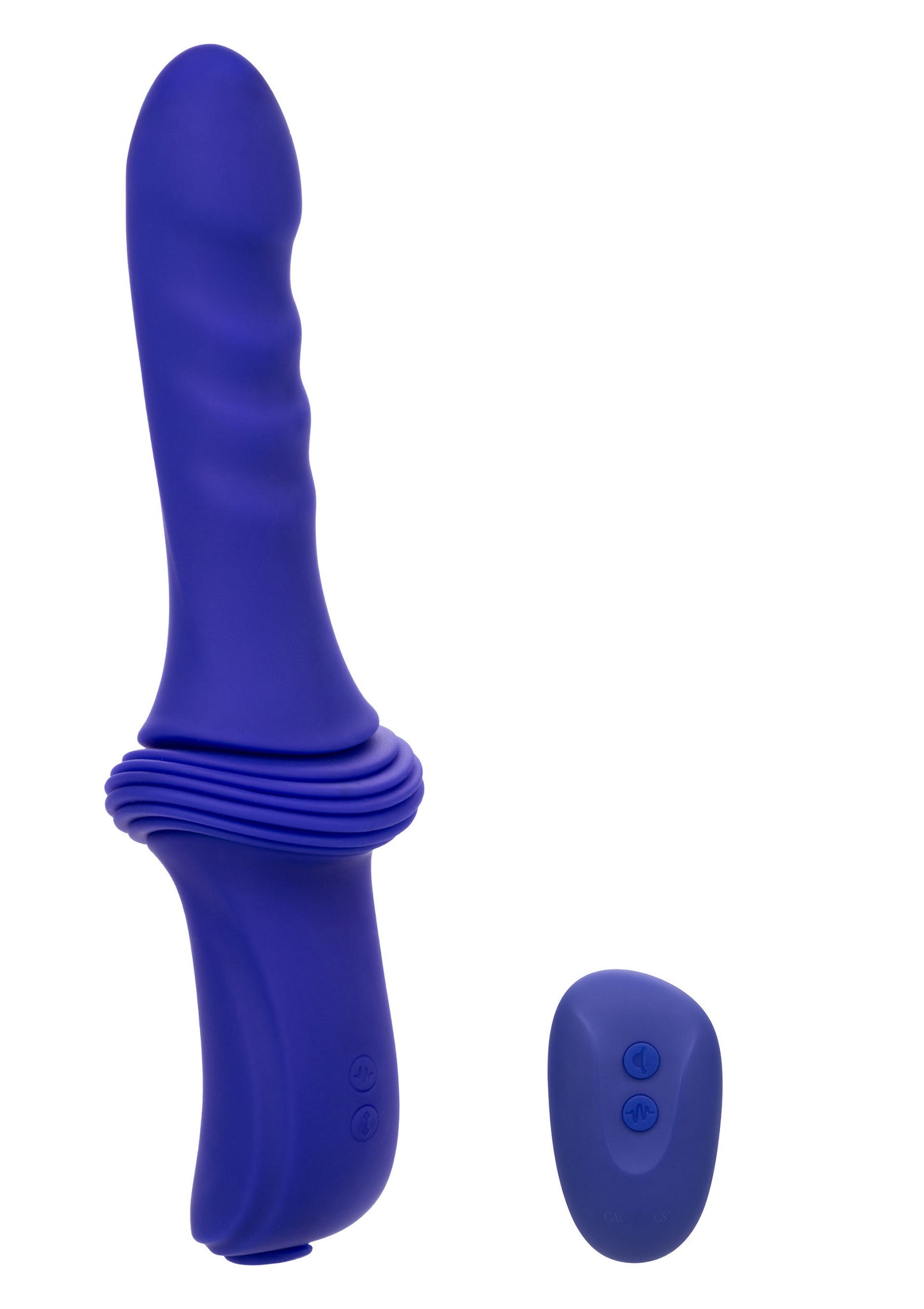 CalExotics Overdrive Sex Machine Ridged Thruster PURPLE - 3
