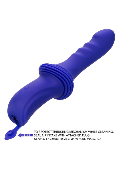 CalExotics Overdrive Sex Machine Ridged Thruster PURPLE - 2