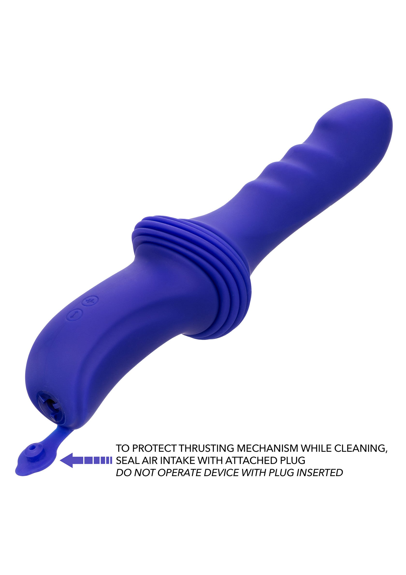 Sex Machine Ridged Thruster PURPLE - 6