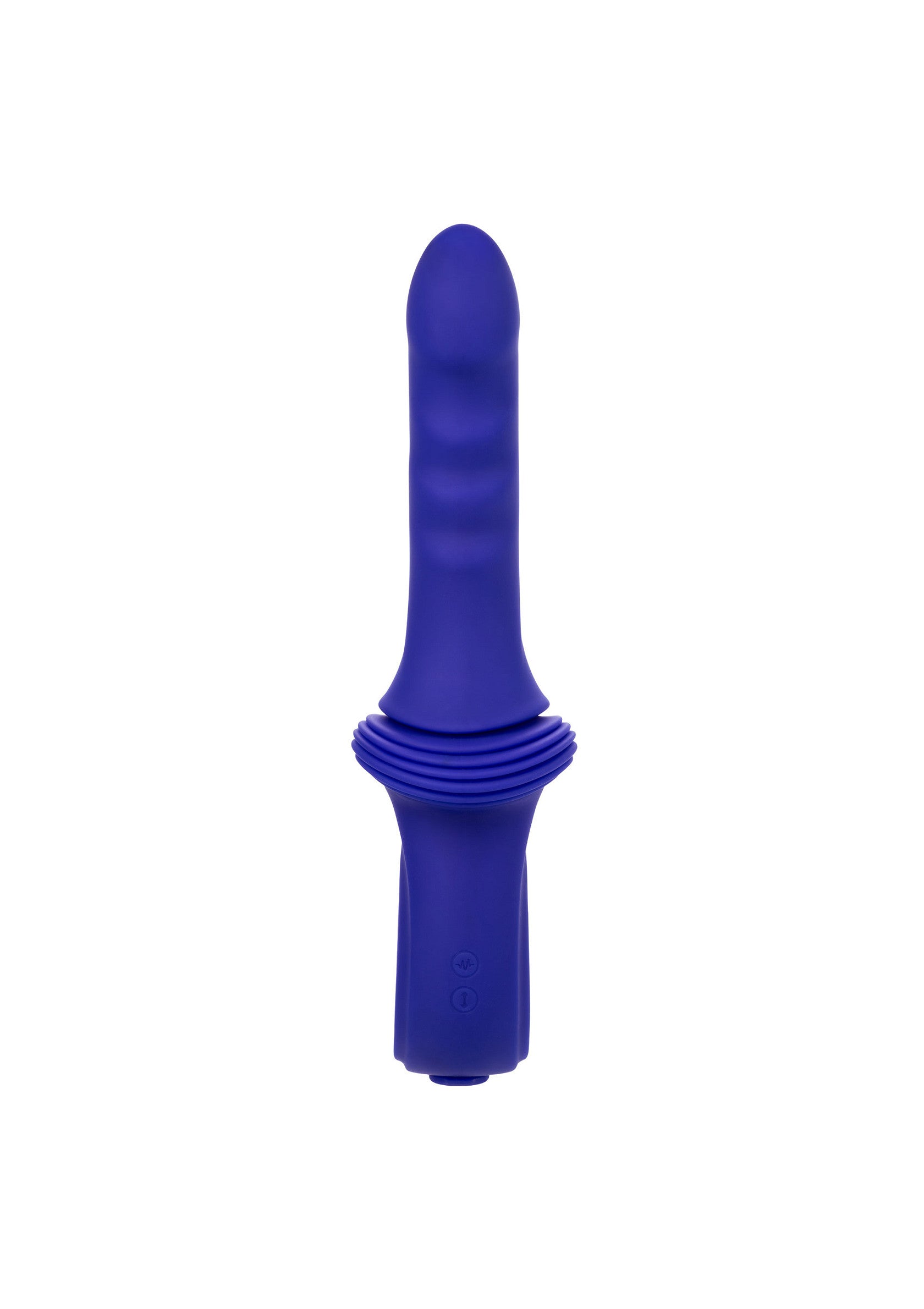 CalExotics Overdrive Sex Machine Ridged Thruster PURPLE - 1