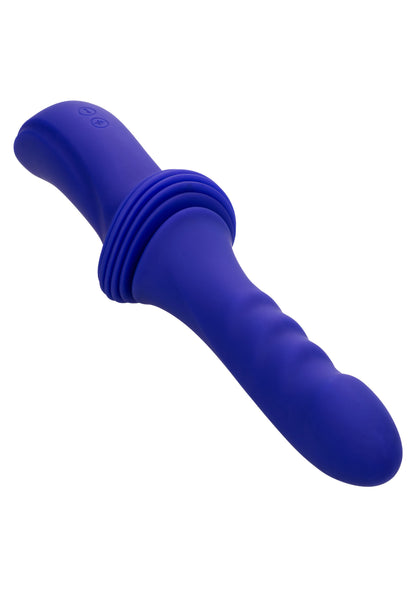 CalExotics Overdrive Sex Machine Ridged Thruster PURPLE - 7