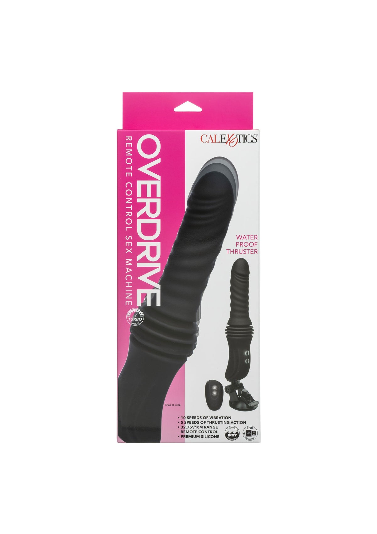 Overdrive Seks Machine Thruster BLACK - 1