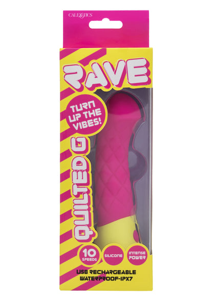 Quilted G Vibrator PINK - 2