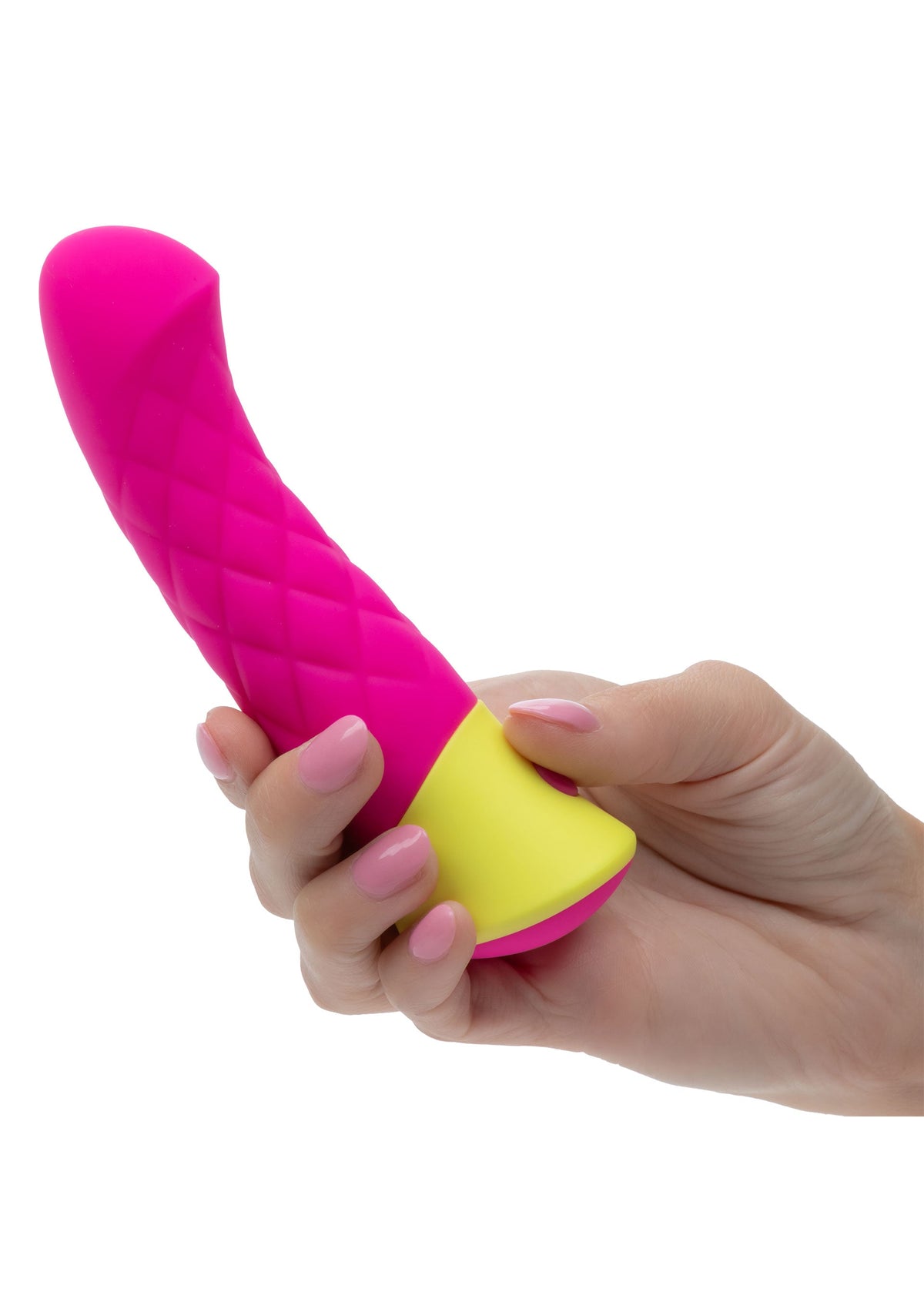 Quilted G Vibrator PINK - 5