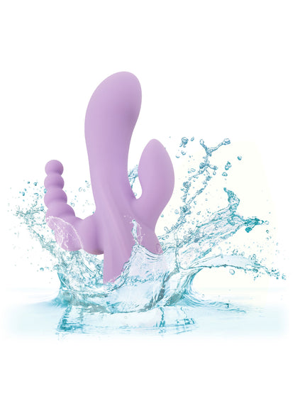 Bend & Hold Triple Rumbler Vibrator PURPLE - 7