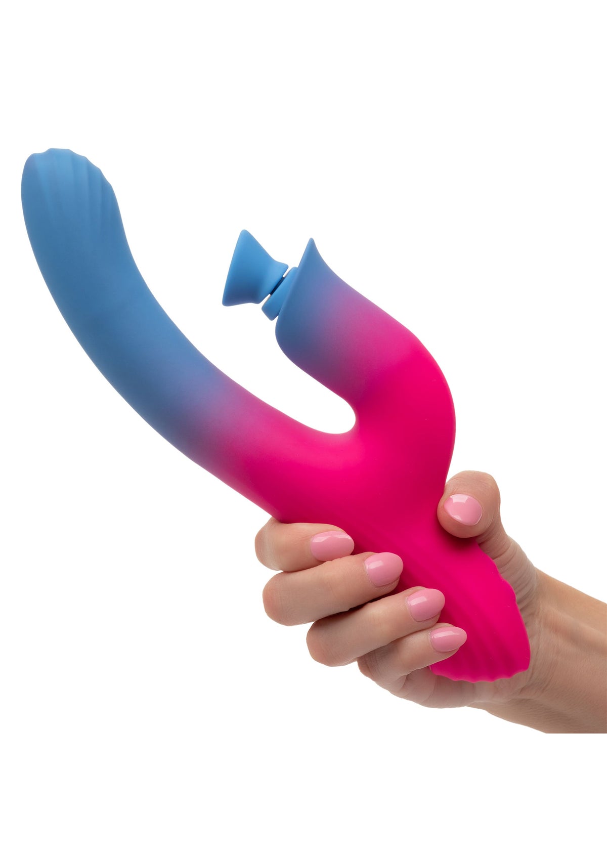 Dual Stimulator Suction Vibrator PINK - 5